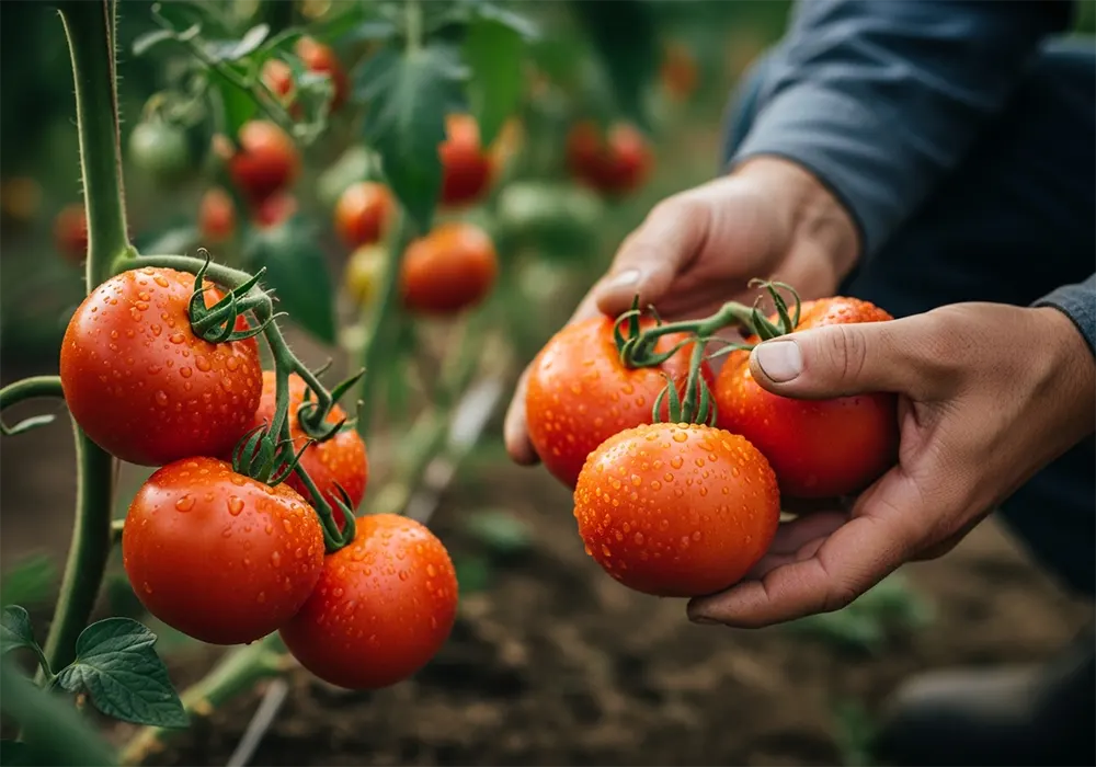 tomato harvest