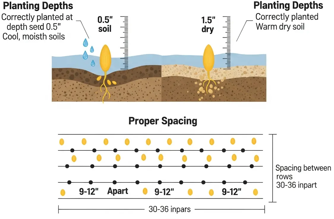 Planting Depth & Spacing