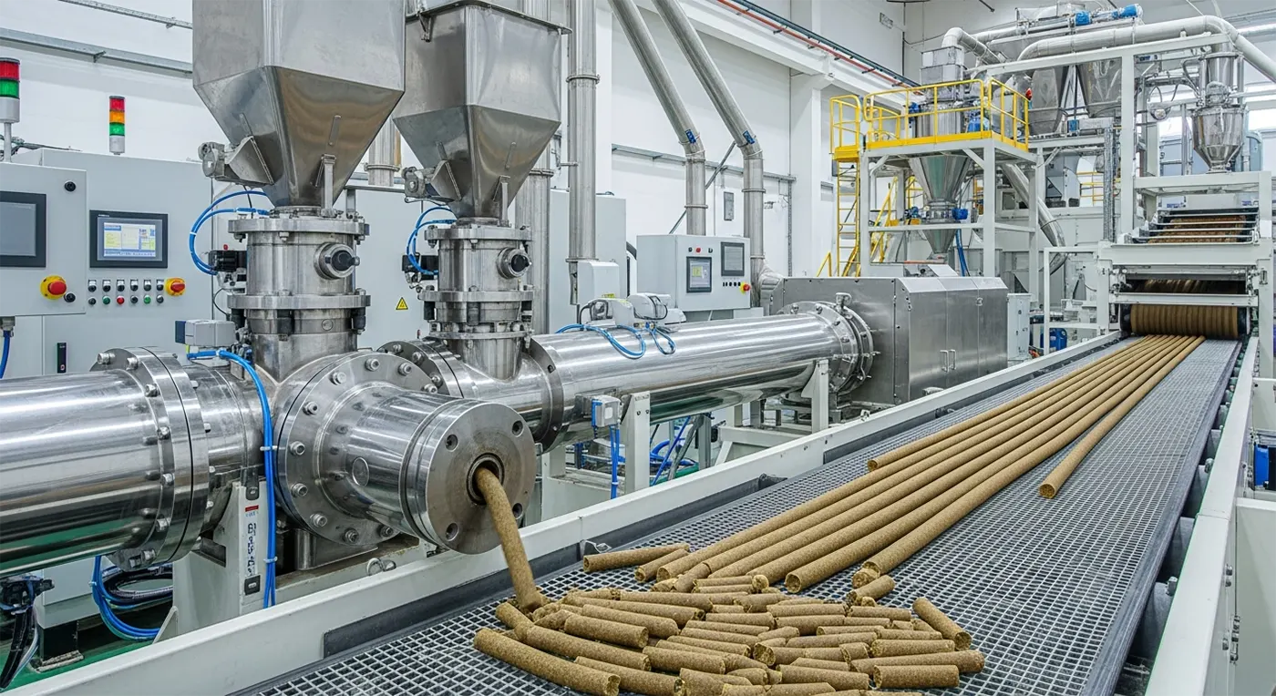 Screw Extruder for Fertilizer