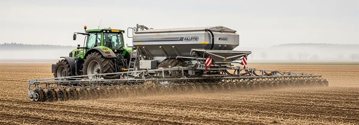 Commercial fertilizer application