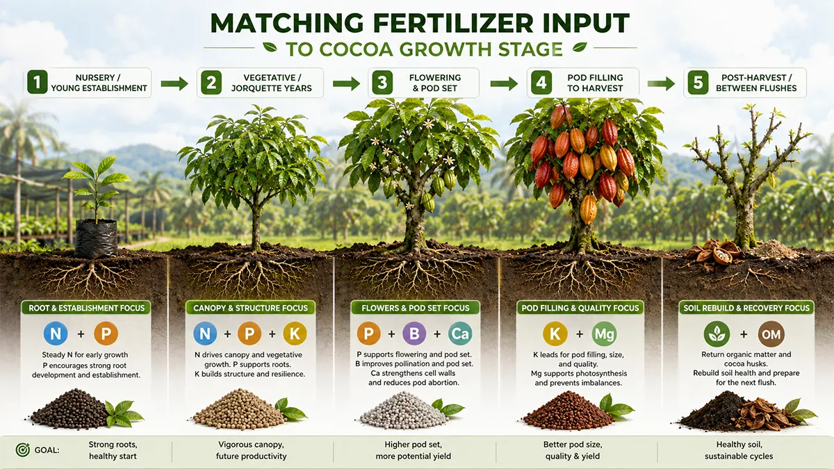 Match the Input to the Growth Stage