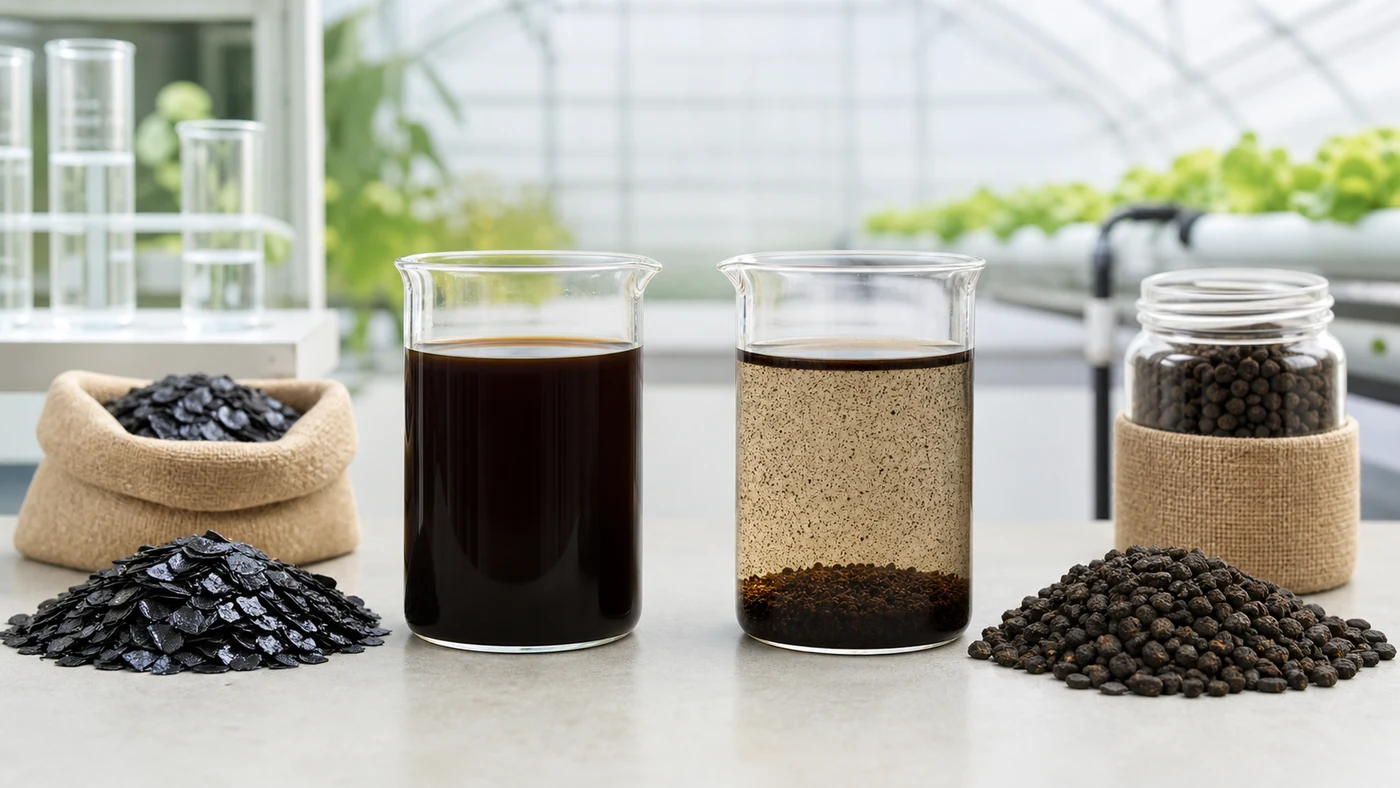 Potassium Humate VS. Humic Acid